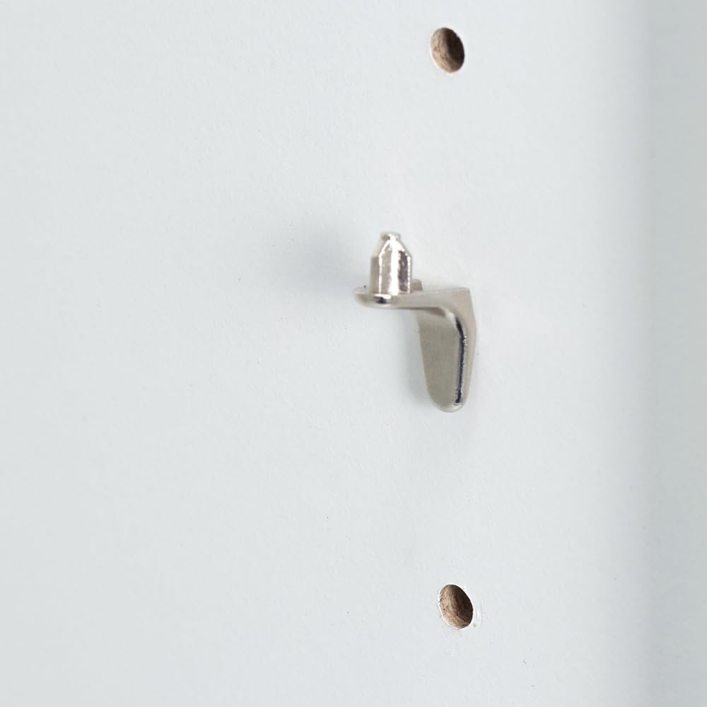 Casaria® Kommode mit 2 Türen 115,5x60x30cm Holz Modern höhenverstellbarer Einlegeboden Schlafzimmer Büro Flur Mehrzweckschrank Aktenschrank Schrank Weiß — Ansicht 4