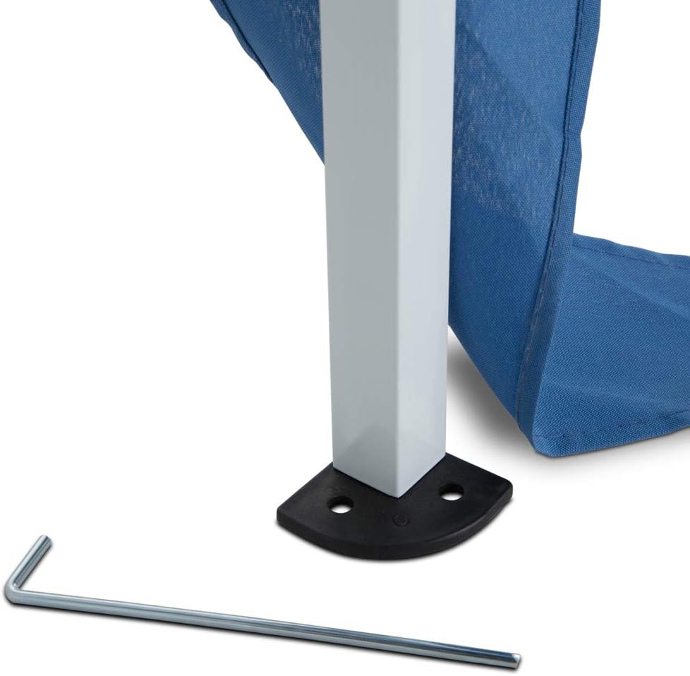 CASARIA® Pavillon Capri 3x6m Pop-Up Blau Wasserabweisend Inkl. Tasche UV-Schutz Faltpavillon Gartenzelt Partyzelt Zelt — Ansicht 3